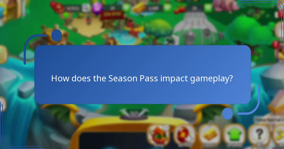 How does the Season Pass impact gameplay?